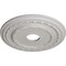 Ekena Millwork Dublin Ceiling Medallion (Canopies up to 5 1/8"), 17 7/8"OD x 3 5/8"ID x 1 1/4"P, Ultra Pure White CM17DUUWF - alternate 2